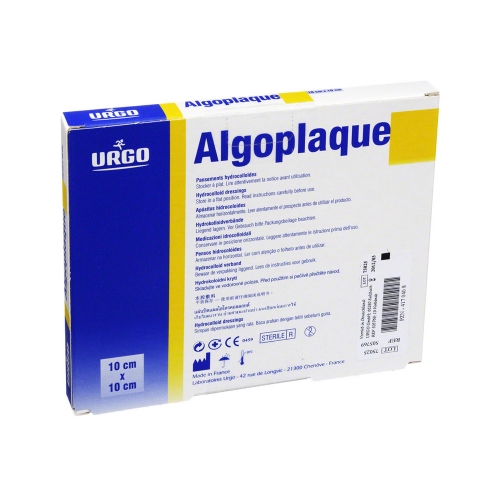 ALGOPLAQUE 10x10 cm flexib.Hydrokolloidverb. (10 Stück)